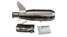 Fit For Royal Enfield New Himalayan 450 AEW SS Matt Finish Exhaust Silencer - SPAREZO